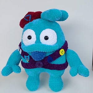 Monstre au crochet, personnage du jeu, couinement