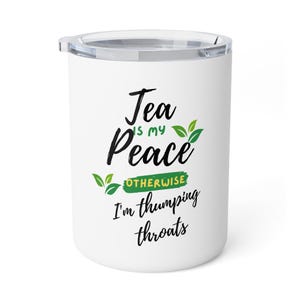 Caneca de café isolada, 10oz