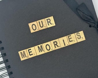 Personalised Scrapbook, Photo Album For Couples or Friends, Scrapbook Album, Memories Gift, 2023 Scrapbook, Photo Album 8 X 8, Scrapbooking