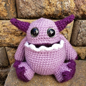 Crochet Monster; Worry Monster