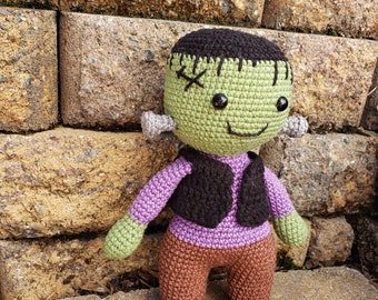 Frankenstein Doll; Halloween Decoration; Frankenstein Plushie