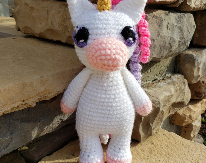 Stuffed Unicorn; Unicorn Toy; Unicorn Plushie