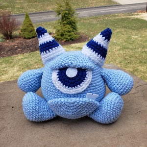 Stuffed Monster; Cute Monster Plushie