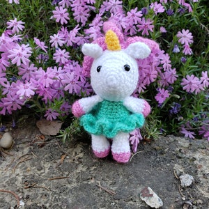 Mini Unicorn Doll; Unicorn Plushie; Unicorn Backpack Charm