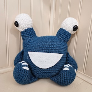 Blue Monster Toy; Monster Plushie; Stuffed Monster