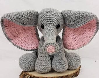 Elephant Plushie; Elephant Stuffed Animal