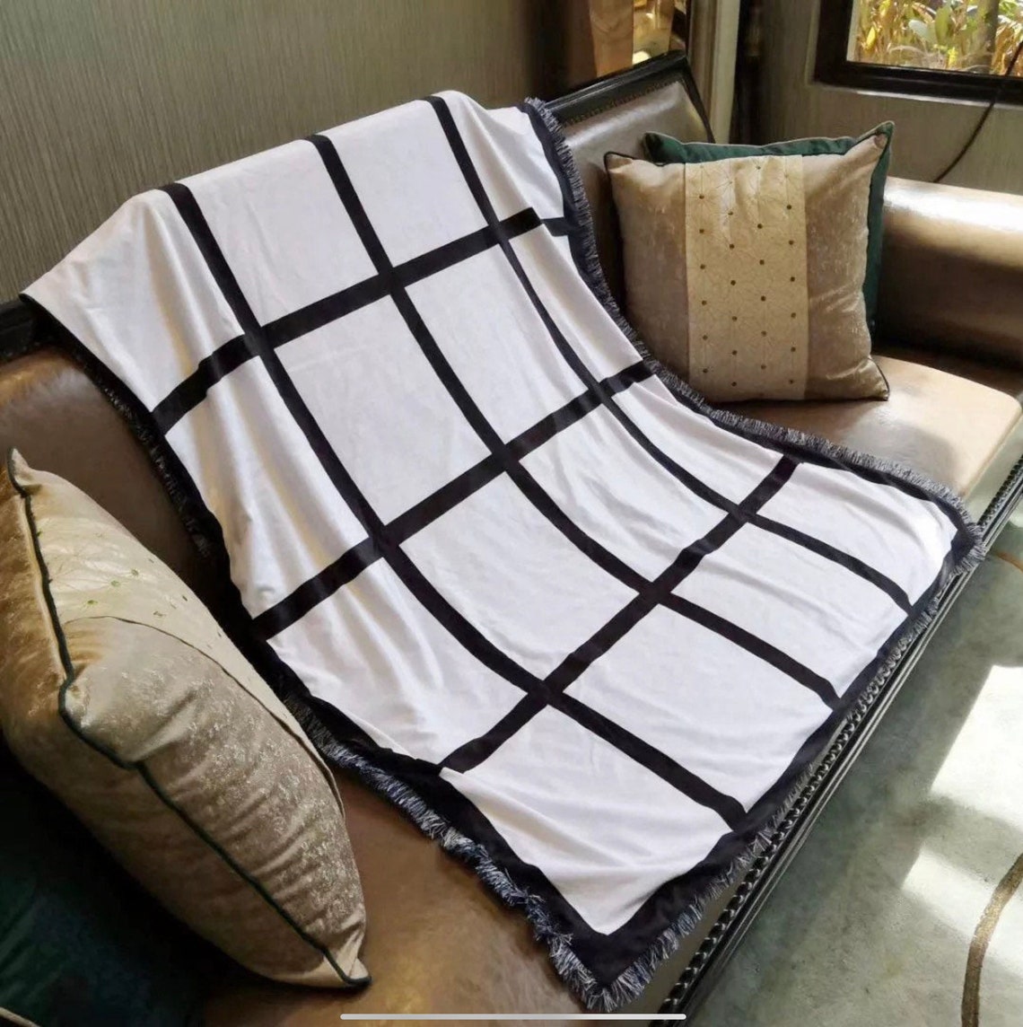 9 Panel Sublimation Blanket Etsy