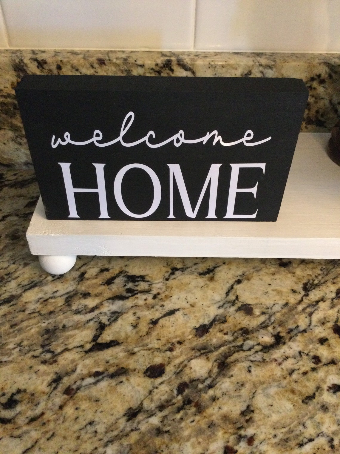 Small Home wooden sign Etsy
