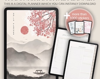 2026 Digital Hobonichi Planner: Weekly, Monthly, Daily (PDF)