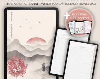2026 Digital Hobonichi Planner: Weekly, Monthly iPad Planning (PDF)