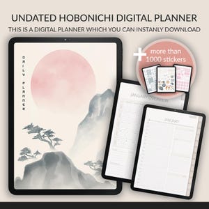 日付未記載のデジタルほぼ日手帳: iPad GoodNotes対応（PDF)