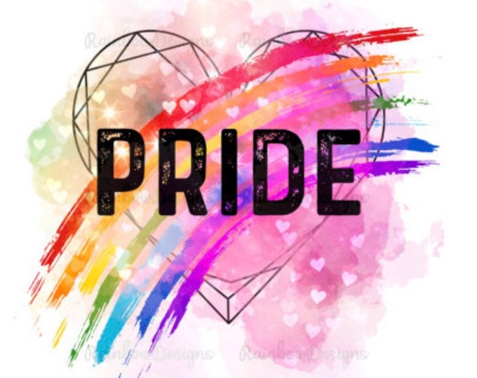 Laptop etc. Pride Gift Sticker Water color Waterproof Sticker for Hydroflask