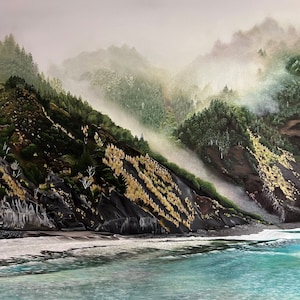 Lost Coast California-poster: kunstafdruk
