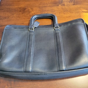 porte-documents vintage coach - style diplomate