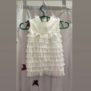 Christening gown girl  Baby blessing dress  Toddler christening dress  Baby girl baptism dress  Girls ivory dress Baptism gown for baby girl