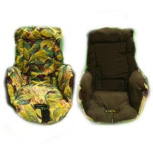 IKEA Antelop Double-sided covering for feeding chair Ikea Antilop Highchair Cushion Cover High chair cushion coated cotton Oeko-tex