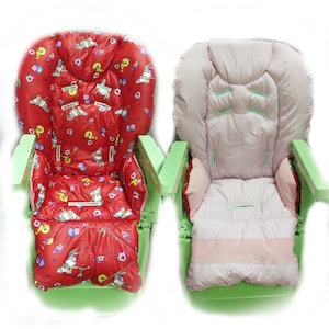 Chicco Polly  2 in 1 cover for high chair Double-sided removable cover  Polly 13 highchair cover  Washable case Personalized cover Unisex