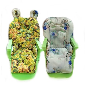 Chicco Polly  2 in 1 cover for high chair Double-sided removable cover  Polly 13 highchair cover  Washable case Personalized cover Unisex
