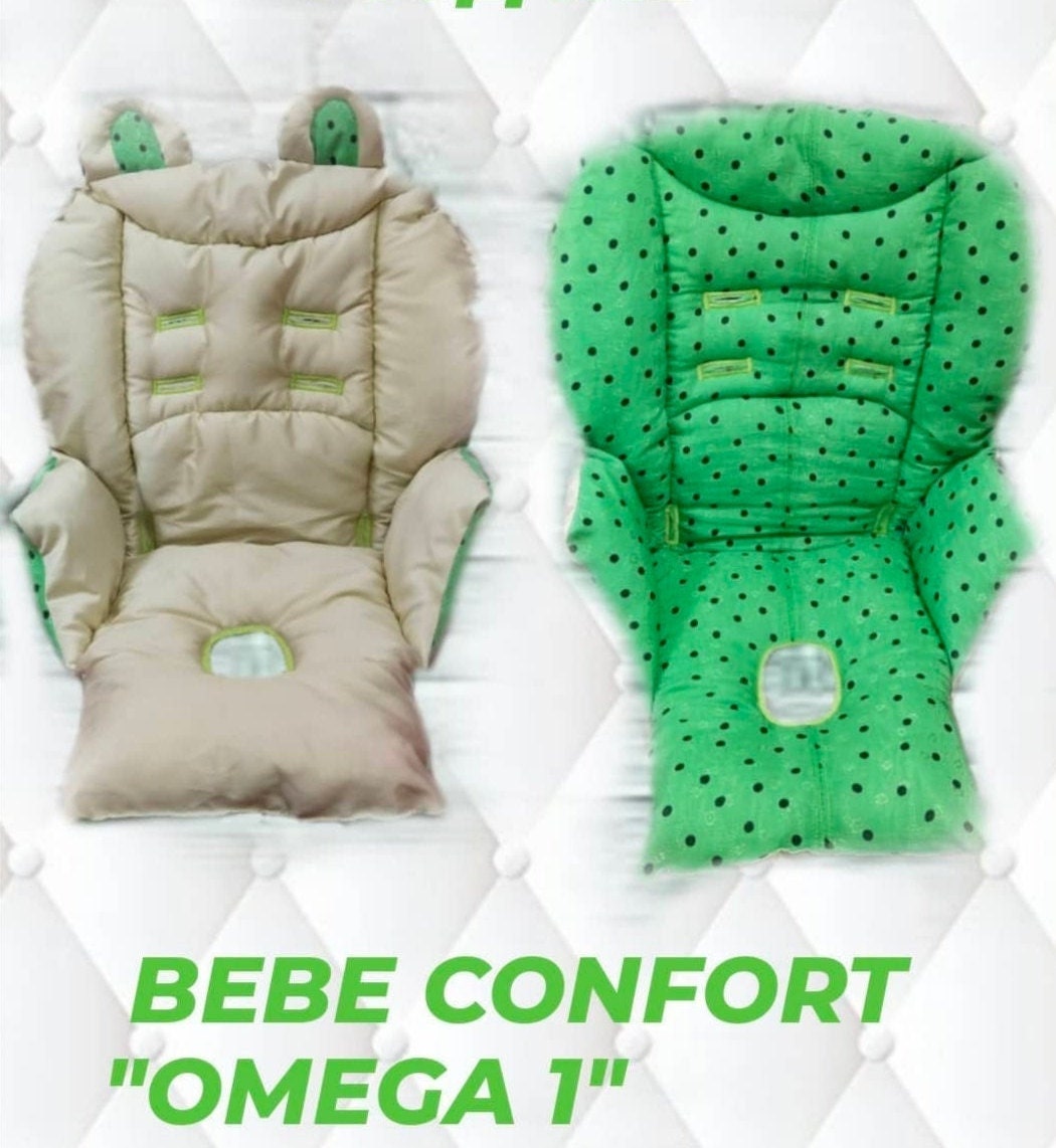 Funda para silla alta Bebe Confort Omega1 Funda personalizada Funda para  bebé con orejas Inser para silla alta Funda Slipcovers Cojín de asiento  reversible -  México