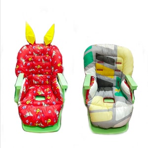 Personalized cover Cover Peg perego Siesta Double-sided removable seat pad Cover for high chair Peg Perego The seat pad cover for highchair