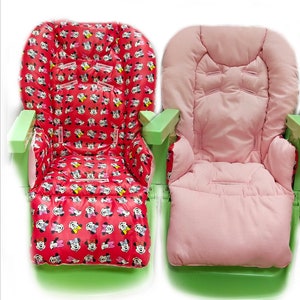 Chicco Polly  2 in 1 cover for high chair Double-sided removable cover  Polly 13 highchair cover  Washable case Personalized cover Unisex