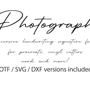 Cursive script font Hand lettered handwriting signature font SVG calligraphy font Alphabet font svg cricut font silhouette procreate font