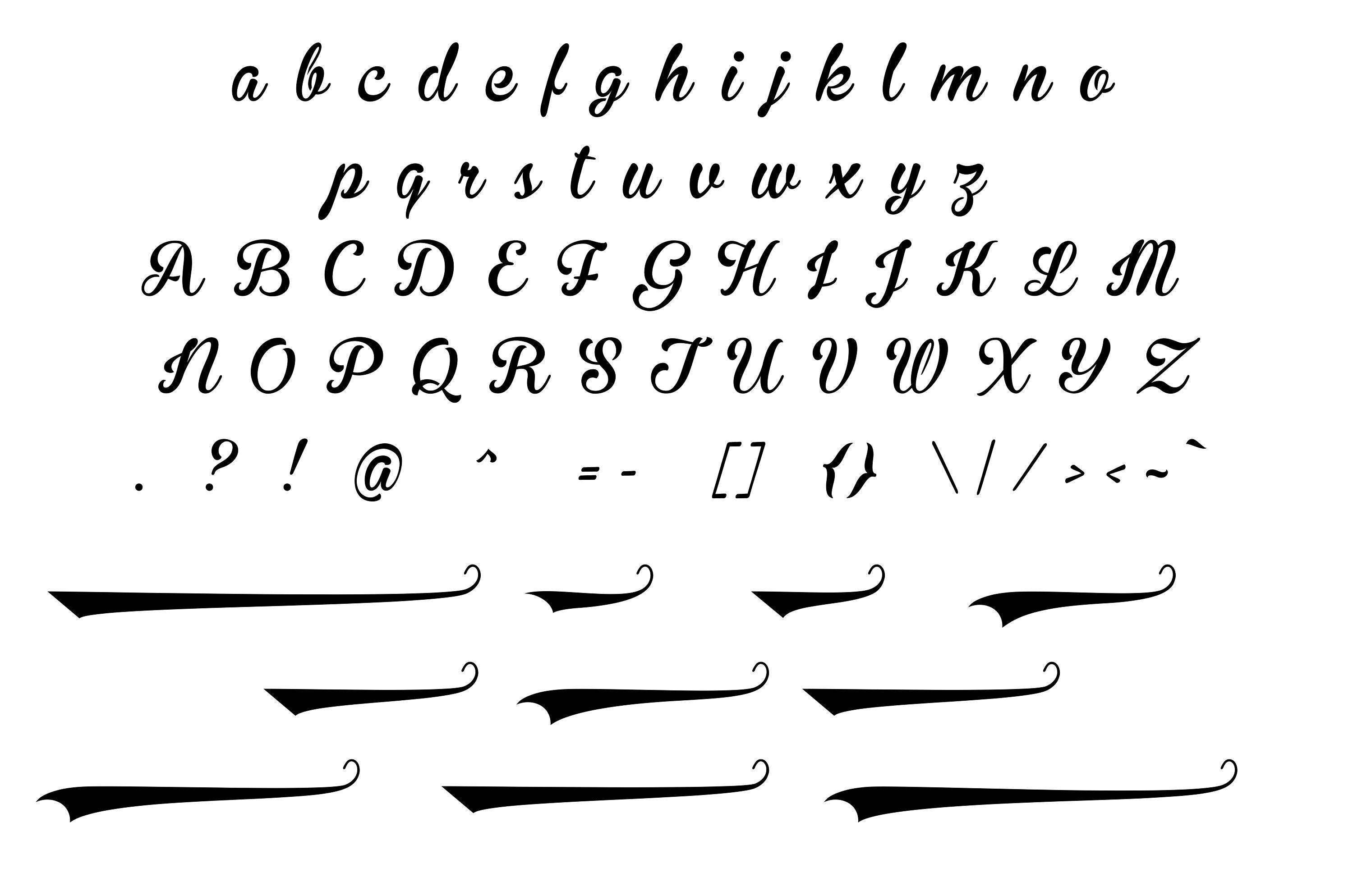 Svg шрифт. Cursive font svg.