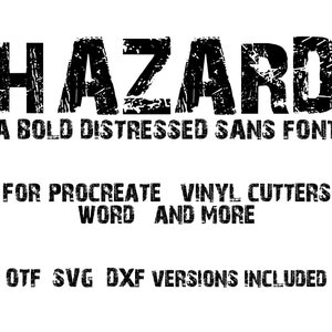 Carattere in difficoltà, Carattere distrutto svg, Carattere hazard, crea font Alphabet svg, cricut font silhouette procreate font, caratteri SVG, DXF