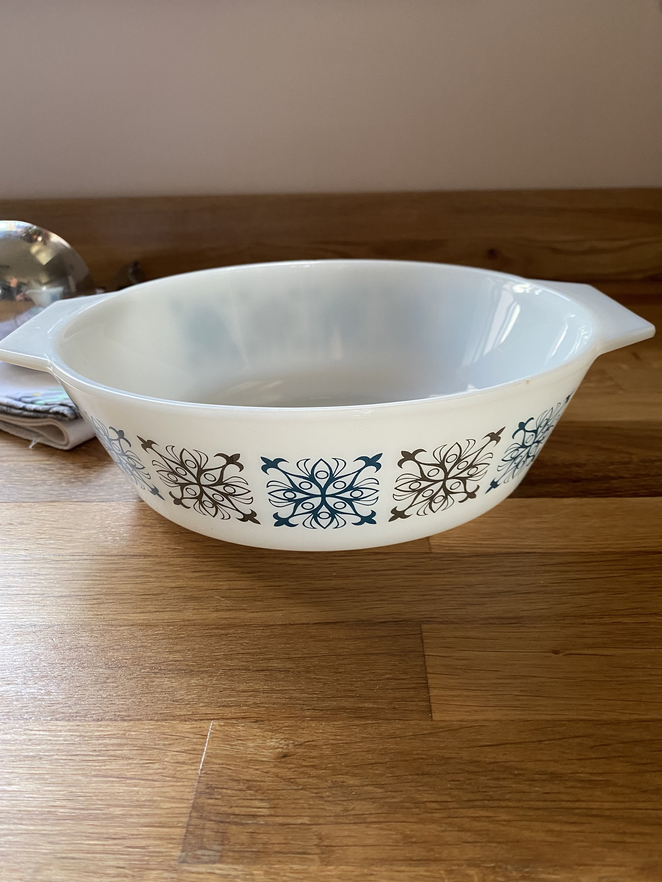 Vintage English JAJ Chelsea Pyrex Casserole Dish, Serving Dish, 70's - Etsy