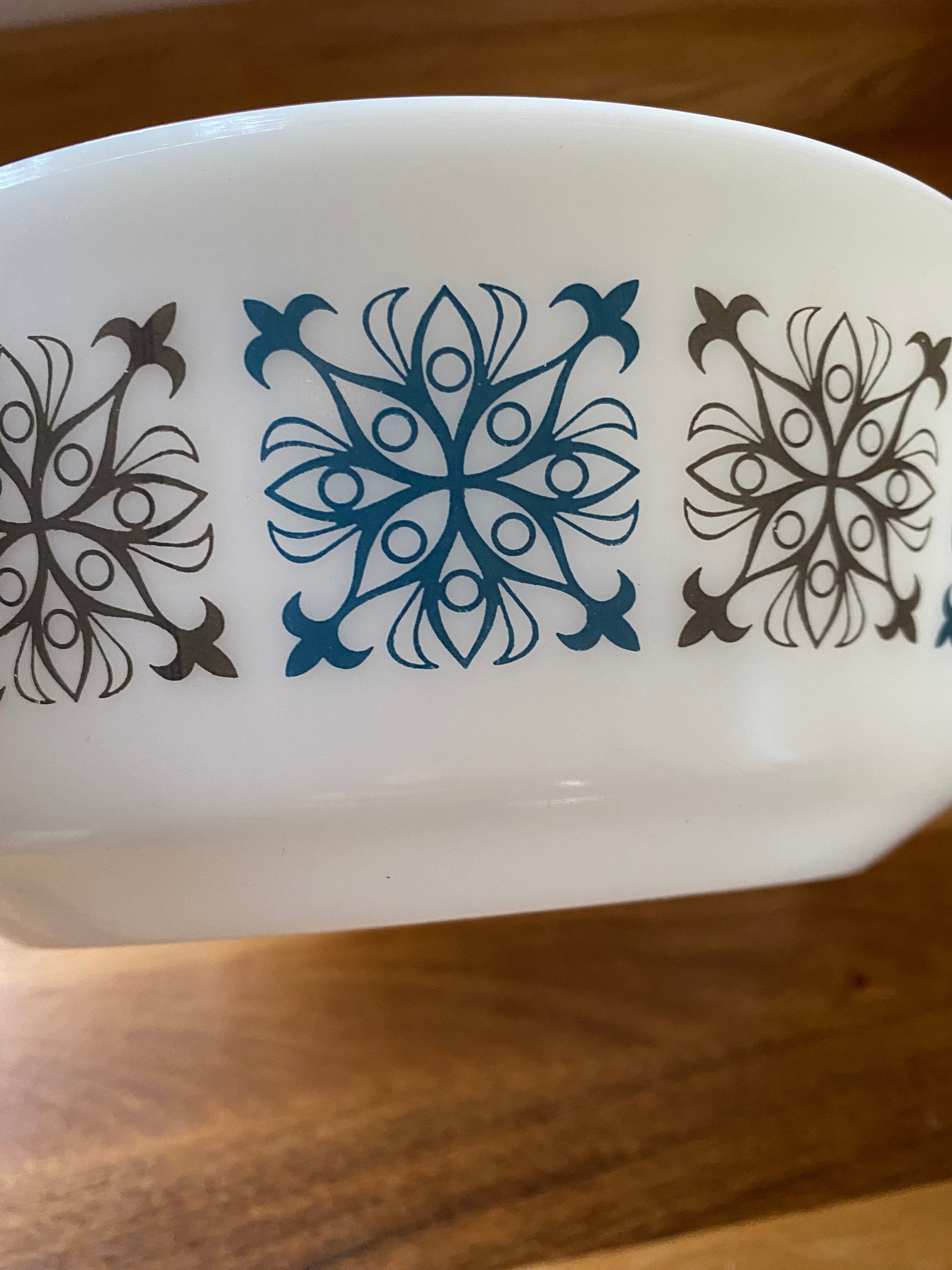 Vintage English JAJ Chelsea Pyrex Casserole Dish, Serving Dish, 70's - Etsy