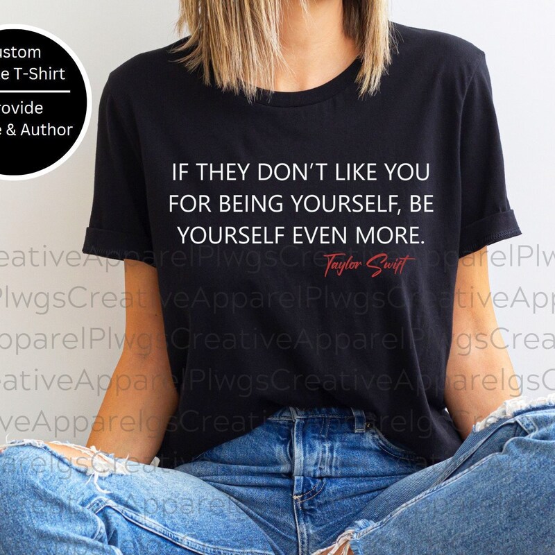 Quote Shirt - Etsy