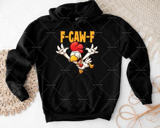 Rooster Zip Hoodie - Etsy