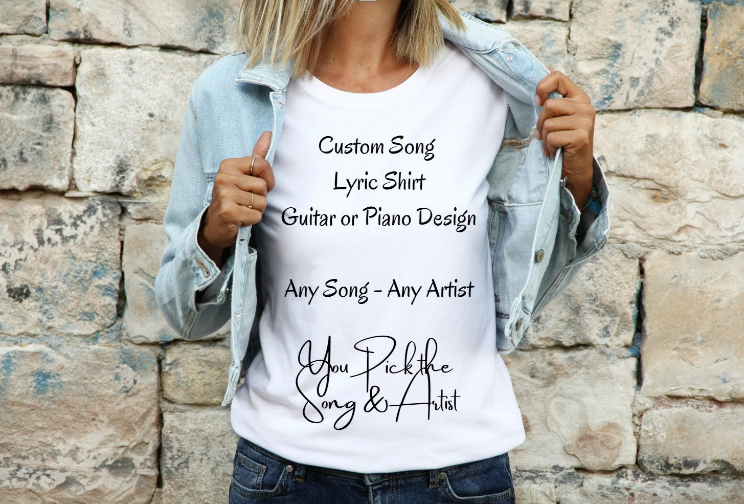 song lyric t shirts