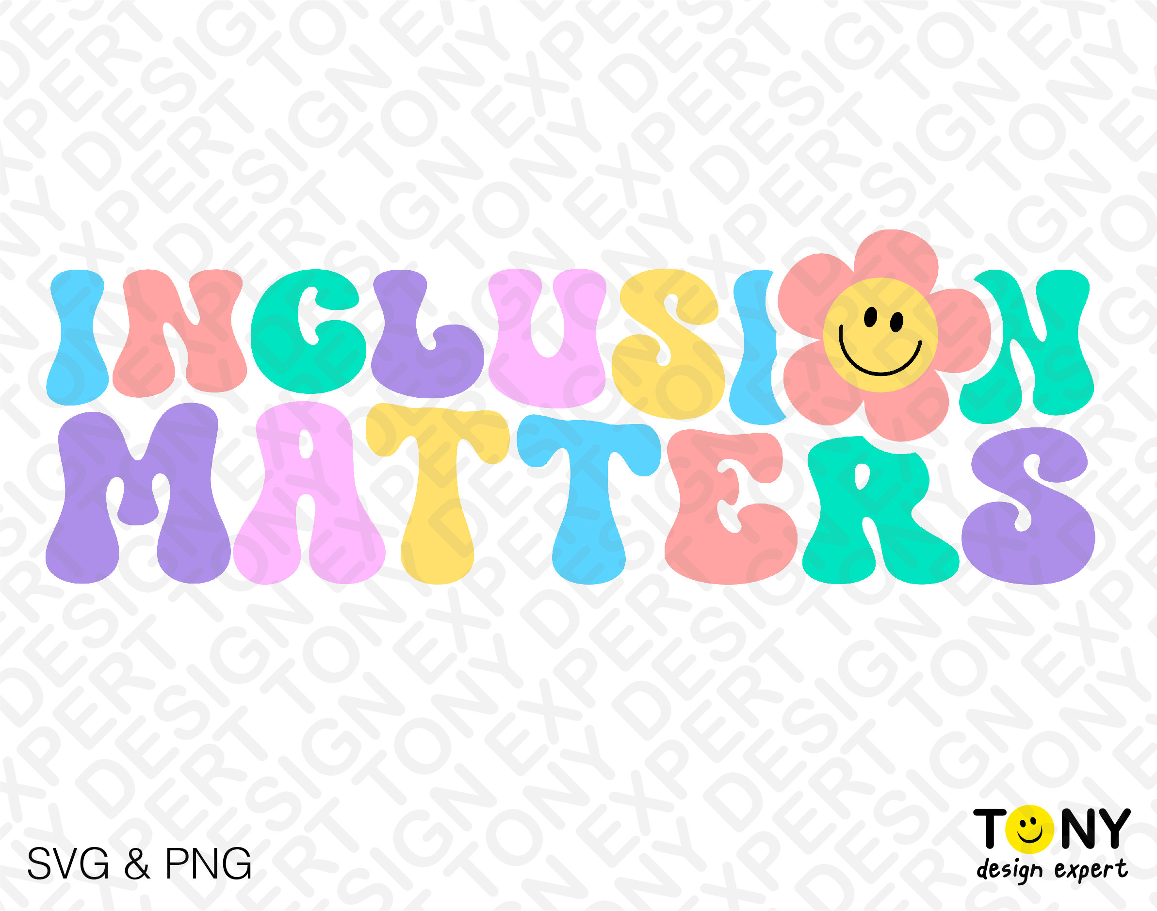 Inclusion Matters Svg Png Neurodiversity Svg Diversity Svg - Etsy