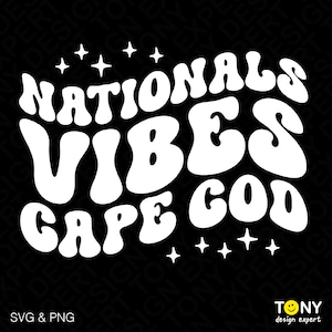 Championnats nationaux Vibes Svg, Cape Cod Svg, concours de danse Funny Cheer Svg tendance rétro Groovy téléchargement numérique Sublimation PNG & SVG Cricut