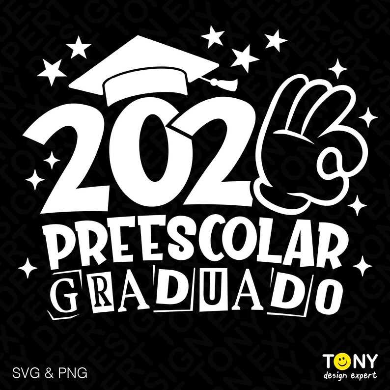 “2026 PREESCOLAR GRADUADO” with clean outlines, graduation cap icon, and celebratory stars. This minimalist preschool graduation SVG is ideal for vinyl cutting, screen printing, sublimation designs, and versatile DIY projects for schools, parents, and teachers celebrating preschool graduates.