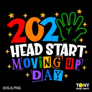 2025年 ヘッドスタート ムービングアップデー SVG PNG、EHS 卒業生 SVG、面白い学校卒業記念ギフト、デジタルダウンロード 昇華 PNG & SVG Cricut