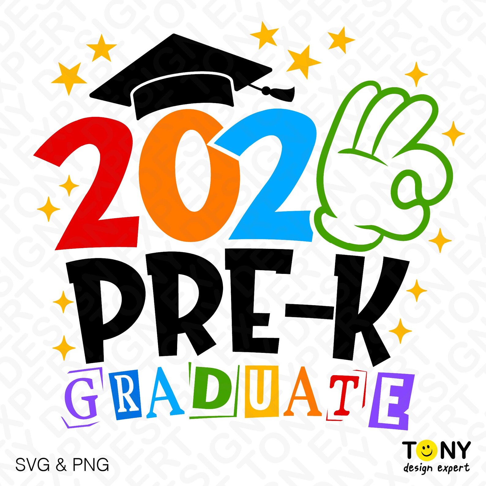 2026 PRE-K Graduate SVG PNG : Funny Preschool Graduation Celebration ...