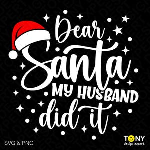 Beste kerstman, mijn man deed het Svg Png, afgestudeerde Svg, afstuderen Svg, trotse echtgenoot afstuderen digitale download sublimatie PNG, SVG Cricut