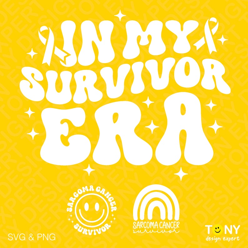 In My Survivor Era Svg Png, Sarcoma Cancer Awareness Svg, Cancer ...