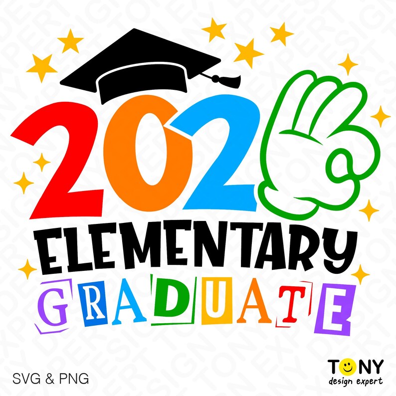 Elementry Grad Design 2026 Elementary Graduate SVG PNG : Funny Elementary Graduation Shirt ...