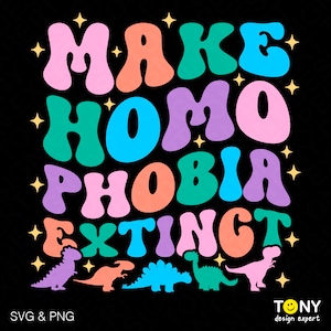 Machen Sie Chromophobie Extinct Png, Lgbt Druck, Lgbtq Druck, Lgbt Stolz Druck, Stolz Monat Geschenkidee Digitaler Download Sublimation PNG und SVG Cricut