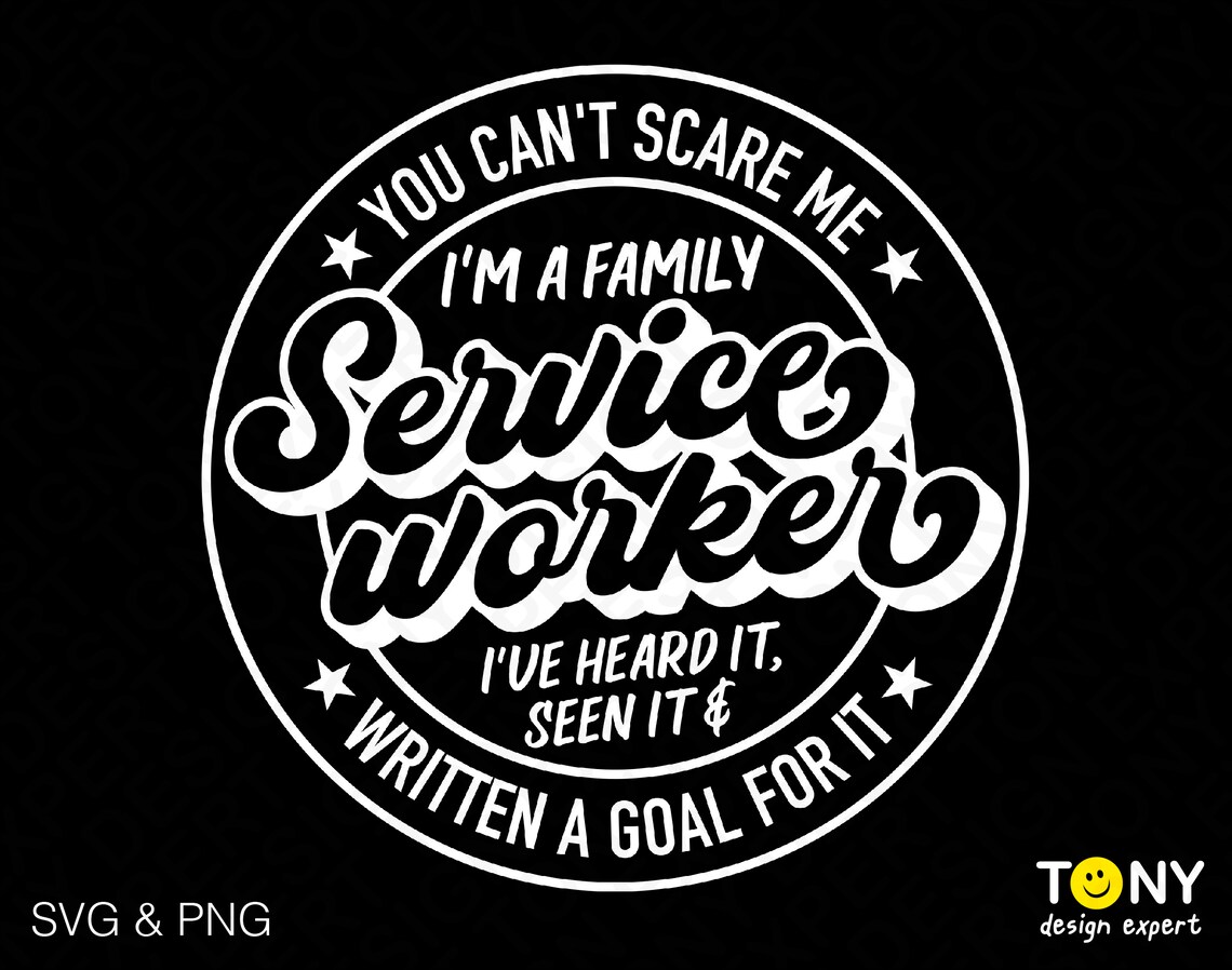 Service Week Svg Family Service Worker Svg Png, Social Worker Svg, Social Worker ...