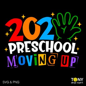 2025 幼稚園進級 SVG PNG、幼稚園卒業 SVG、面白い卒業ギフトのアイデア、デジタルダウンロード昇華 PNG および SVG Cricut