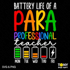 Batterielebensdauer des paraprofessionellen Lehrers