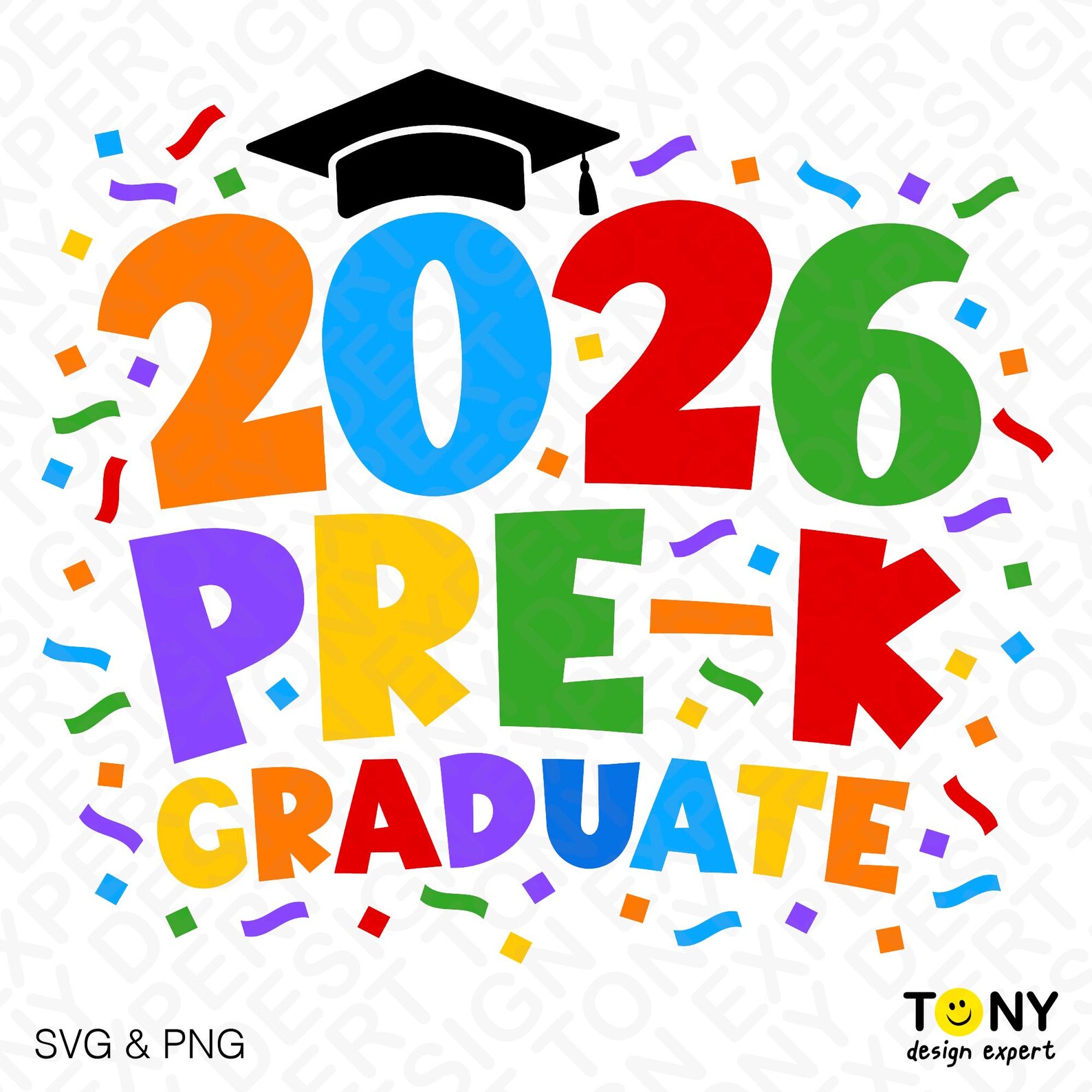 2026 Pre-k Graduate Svg Png, Pre-kindergarten Graduate Svg, Funny End ...