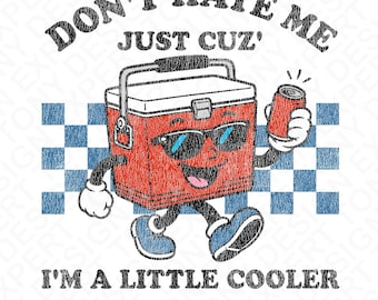 No me odies solo porque soy un poco más genial PNG: Diseño de campamento de verano (descarga digital)