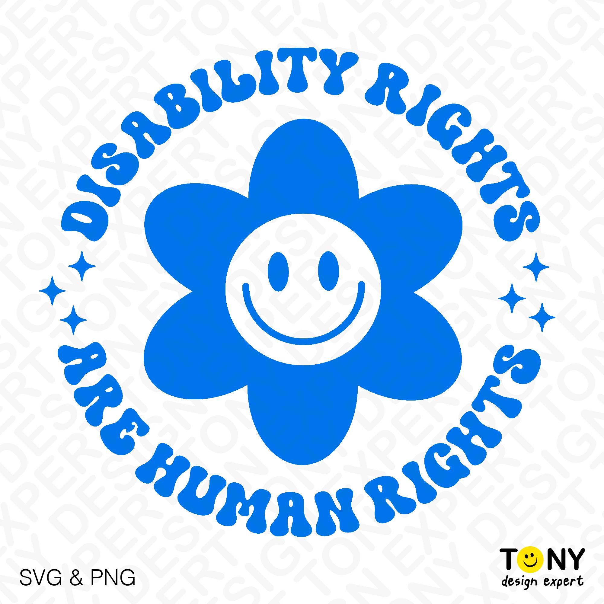 Disability Rights Are Human Rights Svg Png, Special Education Svg ...