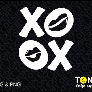 Xoxo Svg, Knuffels en Kussen Svg, Funny Valentine's Day Svg, Love Svg, Retro Groovy Digital Download PNG Sublimatie DTG &SVG Cricut Cut File