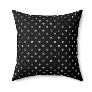 Skull Pillow Gothic Pillow Gothic Home Decor Dorm Room Pillow Gothic Gift Goth Decor Goth Pillow Halloween Pillow Skull Lovers Gift Witchy